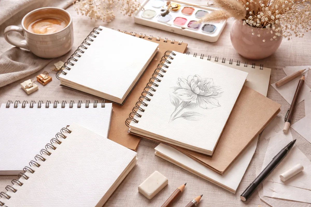 Quel type de papier privilégier pour un carnet de croquis