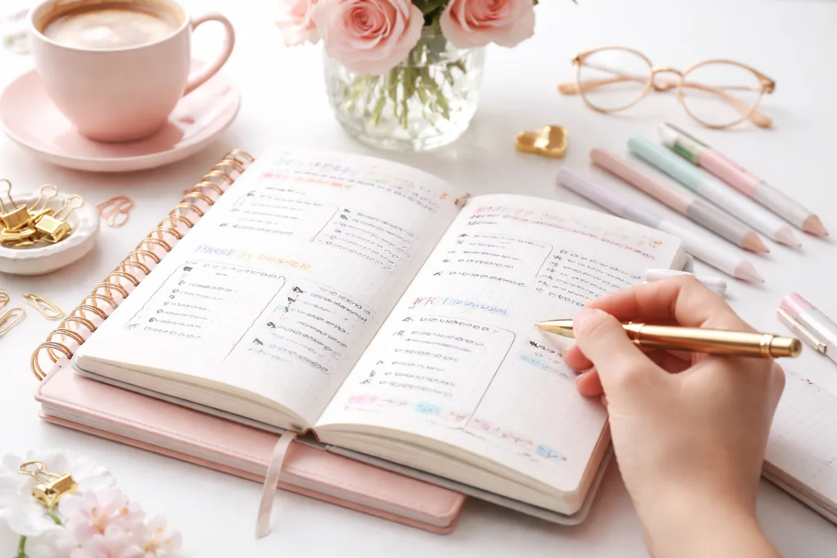 Peut-on utiliser un carnet à bullet journal pour l'organisation