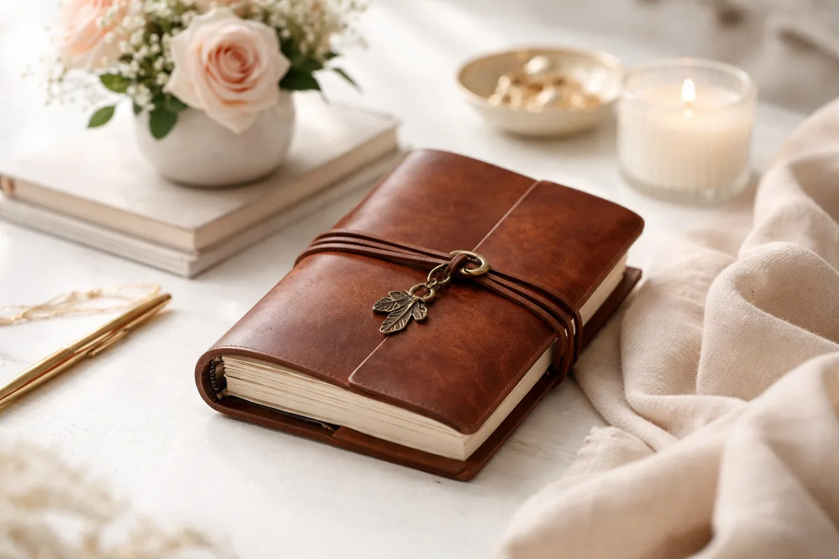 Combien coûte un carnet fait main en cuir